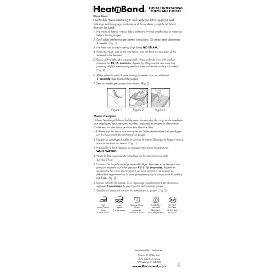 12 Pack: Heat n Bond® Craft Extra Firm Iron-On Fusible Interfacing